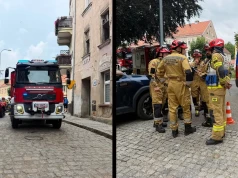 Tajemnicza substancja w budynku mieszkalnym w Jaworze. Ewakuowano lokatorów