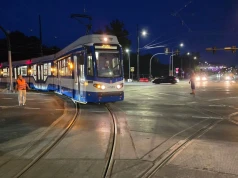 Tramwaj wjechał na nowe torowisko. Ważny moment budowy linii do Mistrzejowic