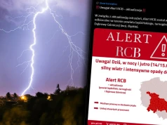 Nadciągają burze. Możliwe podtopienia i przerwy w dostawach prądu. Alerty RCB i IMGW