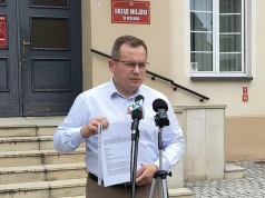 Konferencja prasowa posła Pawła Rychlika
