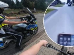 Uciekał przed policją i wszystko nagrywał. Szalona jazda nastolatka