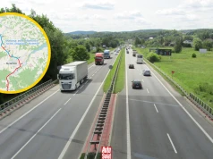Ruch na zakopiance przekracza 56 tys. aut dziennie. Trwa modernizacja trasy