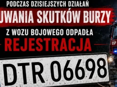 OSP Oborniki Śląskie prosi o pomoc w odnalezieniu zagubionej tablicy rejestracyjnej
