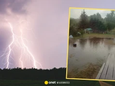 Burze i silne ulewy w województwie łódzkim. Są lokalne zalania