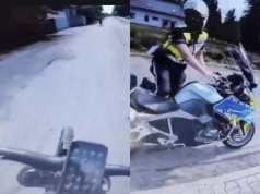Piszczał, że przeprasza. 16-latek na elektrycznym motocyklu skuty po pościgu