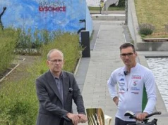 Widok na trybuny. W Łysomicach biją rekordy i dlatego mają rowerową stolicę Polski