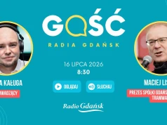Maciej Lisicki, prezes spółki Gdańskie Autobusy i Tramwaje, będzie Gościem Radia Gdańsk