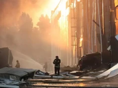 Rosyjski atak rakietowy na Kijów