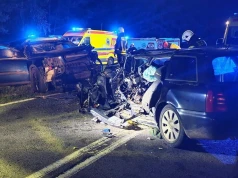 Śmiertelna czołówka na drodze krajowej. Prokuratura zleciła sekcję zwłok zmarłego 17-latka