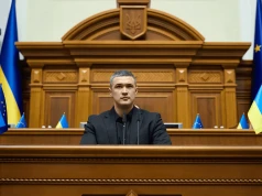 Protest po decyzji Zełenskiego. Bronią odwołanego ministra obrony