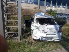 Ciężarówka uderzyła w samochód nauki jazdy na S8. Dwie osoby w szpitalu