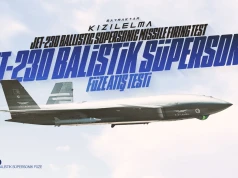 Turecki bezzałogowiec Bayraktar Kızılelma z pociskiem aerobalistycznym Jet-230