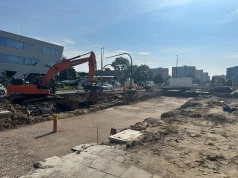 Trwa przebudowa torowiska w Bronowicach. To element budowy parkingu P&R (Galeria)