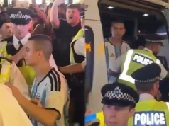 Polak poszedł w koszulce Argentyny oglądać mecz z Anglią. Po przegranej musiała go eskortować policja