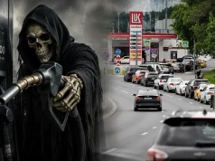 Dystrybutor był tuż tuż! Ale śmierć jeszcze bliżej