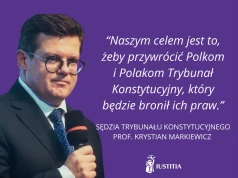 Powinna być reakcja ze strony państwa – o sytuacji w Trybunale Konstytucyjnym sędzia TK Krystian Markiewicz.