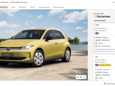 VW ID. Polo ~39 (37) kWh dostępny. Kolor Wartburg Gelb, CENA: 24 995 euro, w Polsce wychodzi 111 800 złotych za 334 jedn. zasięgu