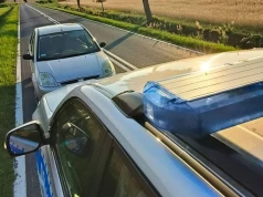 Policjanci w czasie wolnym udaremnili jazdę pijanemu kierowcy