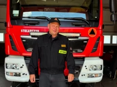 Strażak z Kalisza udzielił pomocy pasażerowi samolotu