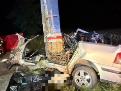 19-latek uderzył autem w drzewo. Zginął na miejscu