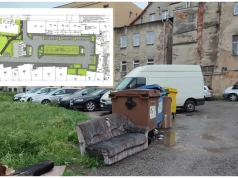 Miasto ma koncepcję na zaniedbane podwórze Mennicka/Pułaskiego w Świdnicy. Z projektu władze zrezygnowały