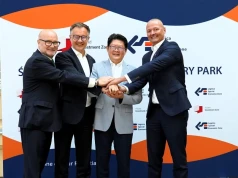 Delegacja z Tajwanu odwiedziła teren LSSE, gdzie powstanie fabryka półprzewodników