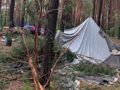 Armagedon pogodowy nad Polską. Ewakuowano obóz harcerzy