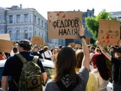 „Armia bez przekrętów”. Protest w Kijowie po odwołaniu ministra obrony