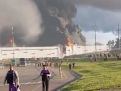 Setki ukraińskich dronów nad Rosją. Na celowniku m.in. skład ropy naftowej i największy sklep internetowy