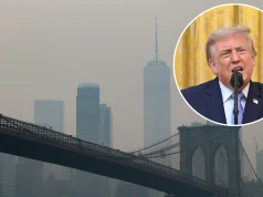 Donald Trump pisze o złej jakości powietrza. "Pociągamy Kanadę do odpowiedzialności"