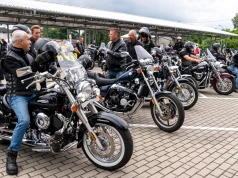 Wystartował piknik motocyklowy w Grodźcu. Zbierają pieniądze dla Leonka