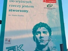 W Złotowie powstał największy w Polsce mural świętego Stanisława Kostki