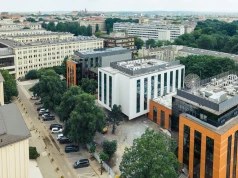 Na AGH kończy się budowa jednego z najnowocześniejszych budynków. Tak wygląda S-1