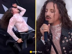 Michał Szpak zrobił show na koncercie w TVP. Nagle rzucił kurtką