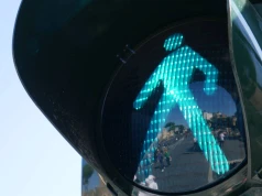 Pierwsza sygnalizacja świetlna w Stężycy
