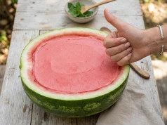 Najprostszy przepis na lody tego lata. Arbuz jeszcze nigdy nie smakował tak dobrze