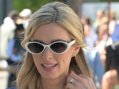 Nicky Hilton postawiła na groszki i koronkę od Self-Portrait. Zachwyciła