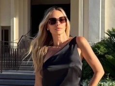 Izabela Janachowska w zmysłowej slip dress. Tylko spójrzcie na plecy