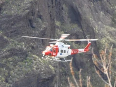 Helikopter GES ewakuował turystę na szlaku w Güigüí (Gran Canaria)