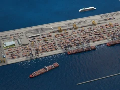 Kolos z betonu i stali w Porcie Gdynia. Powstaje falochron