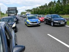 Kilometrowe korki. Paraliż w zachodniopomorskim