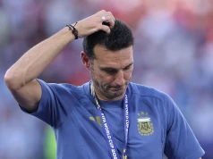 Scaloni zabrał głos po finale MŚ. Salę opuścił ze łzami w oczach