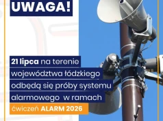 21 lipca zawyją syreny alarmowe. To tylko ćwiczenia
