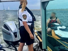 Skuter wodny rozbił się o falochron w Górkach Zachodnich