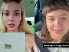 Marianna Schreiber spruła się o flagę Kaszub, którą pomyliła z flagą Ukrainy