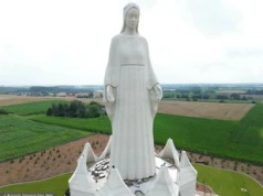 Gigantyczny posąg Matki Boskiej już na ukończeniu. Tak wygląda