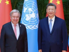 Xi Jinping spotkał się z Sekretarzem Generalnym ONZ