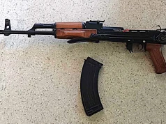Policjanci zatrzymali mężczyznę, który kierował groźby pozbawienia życia wobec żony.