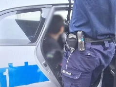 Napadł kobietę na działkach