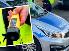 Kierowca w Tułowicach wydmuchał prawie 3 promile. Służby wydalą go z Polski